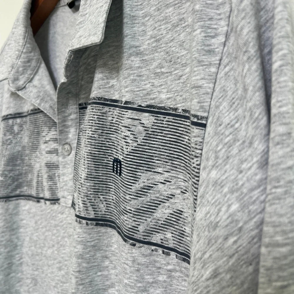 Travis Mathew Surf Slang Stripe Golf Polo - Picture 2 of 5